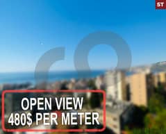 OPEN VIEW, 480$/Meter-Jounieh Haret Sakher/جونيه حارة صخر REF#ST113965 0