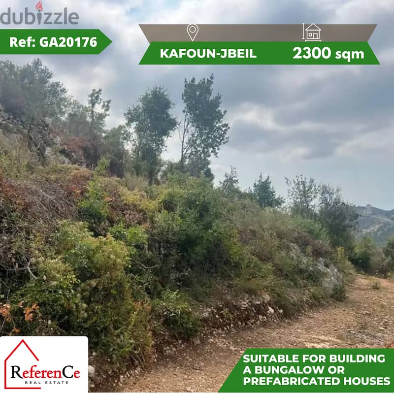 Prime land for sale in Kafoun jbeil ارض للبيع في منطقة الكفون جبيل 0