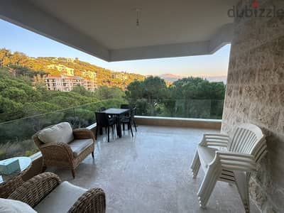 225 Sqm | Luxurious apartment in Baabdat | Mountain view