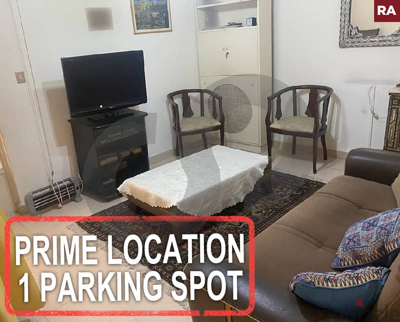 Prime Location-1 Parking Spot-Achrafieh/اشرفيه REF#RA113976 0