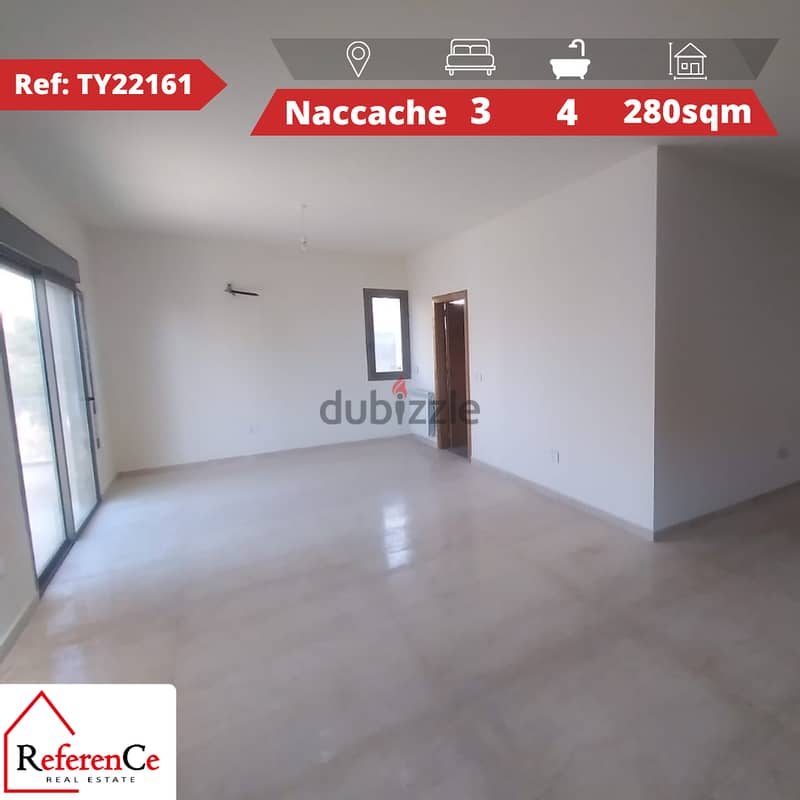 New apartment with terrace in Naccache شقة جديدة مع تراس في النقاش 0