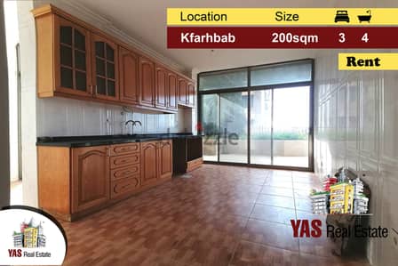 Kfarhbab 200m2 | 140m2 Terrace | Rent | Prime Location | IV |