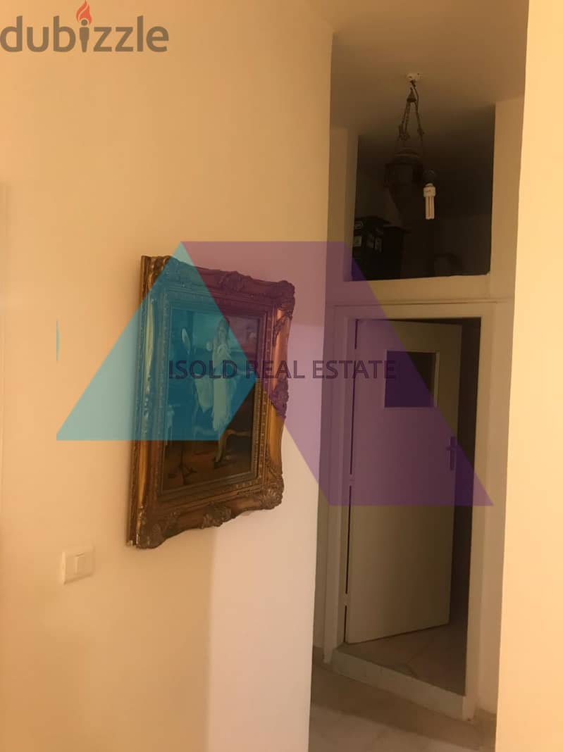 Fully Furnished  120 m2 apartment for sale in  Achrafieh/Charles Malek 8