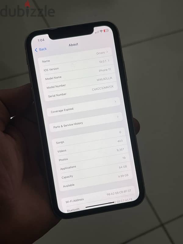 iPhone 11 64GB original 2