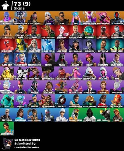 fortnite account