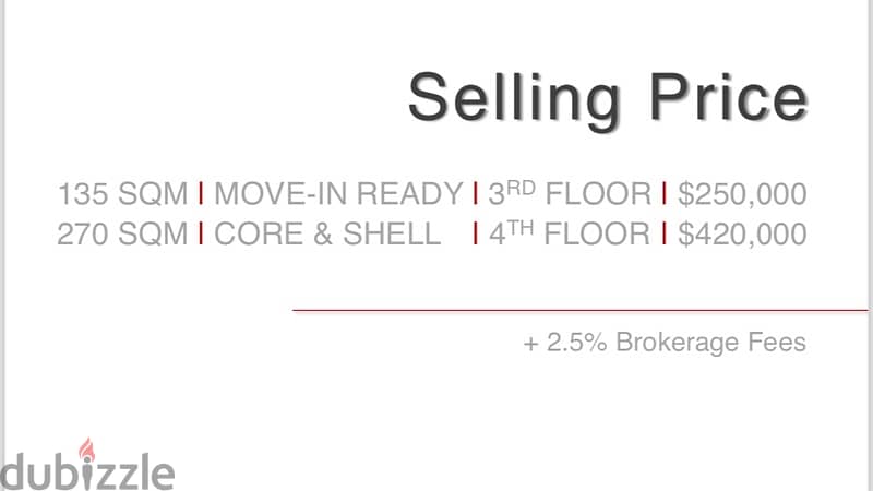 Two 135m&270m Commercial spaces sale marmkhayel Beirut 7