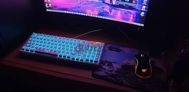 keyboard with mouse