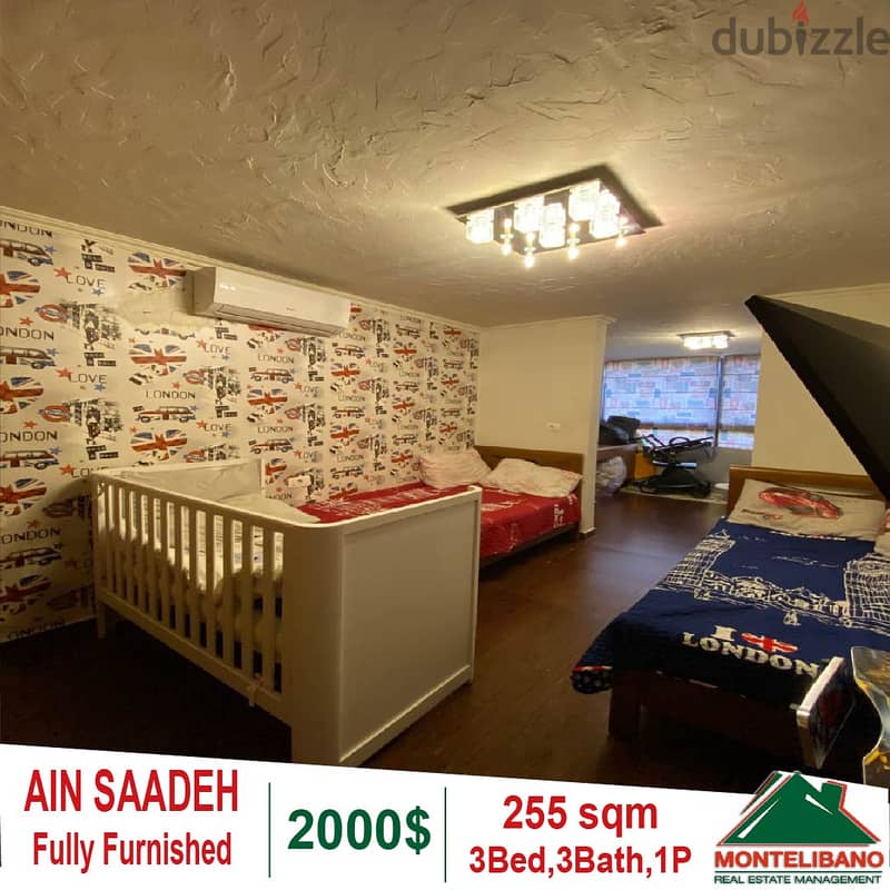 A Fully Furnished Duplex for rent in Ain Saadeh!! 4