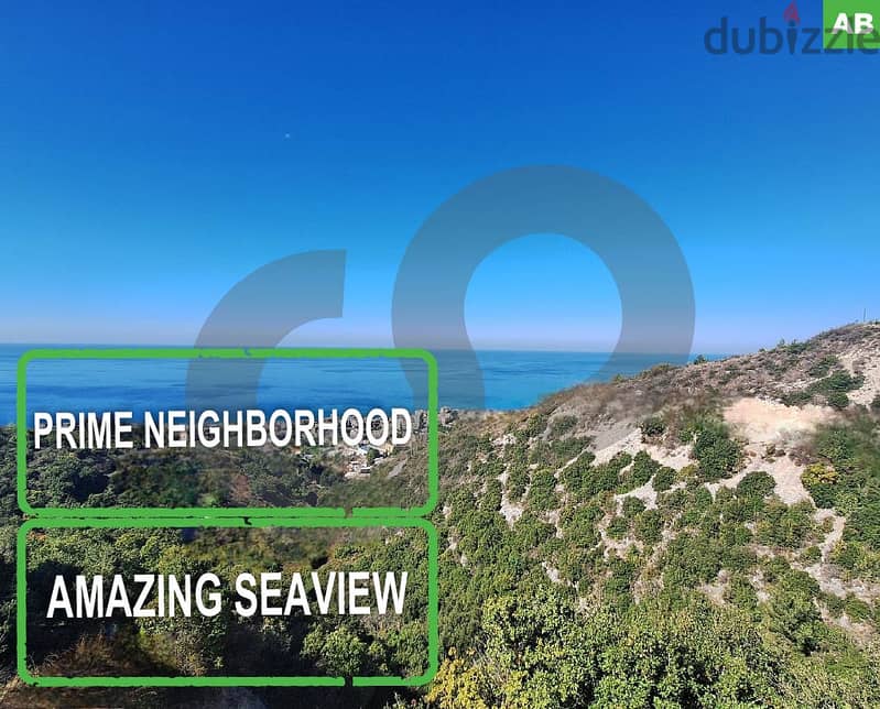 Prime neighborhood, sea view, jbeil, new fidar/نيو فيدار REF#AB113993 0