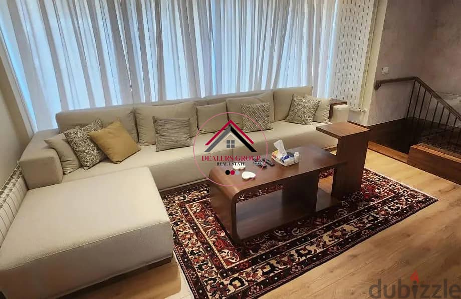 Luxury Living for All Seasons ! Modern Duplex for sale in Ras Beirut 2