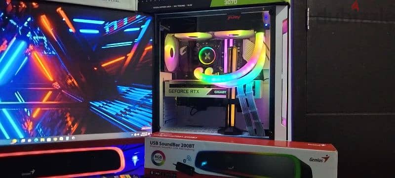 High End Gaming PC i9 10850K + RTX 3070 2