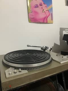 Akai AP-206C | Vintage Turntable / Record Player + Akai stereo 0