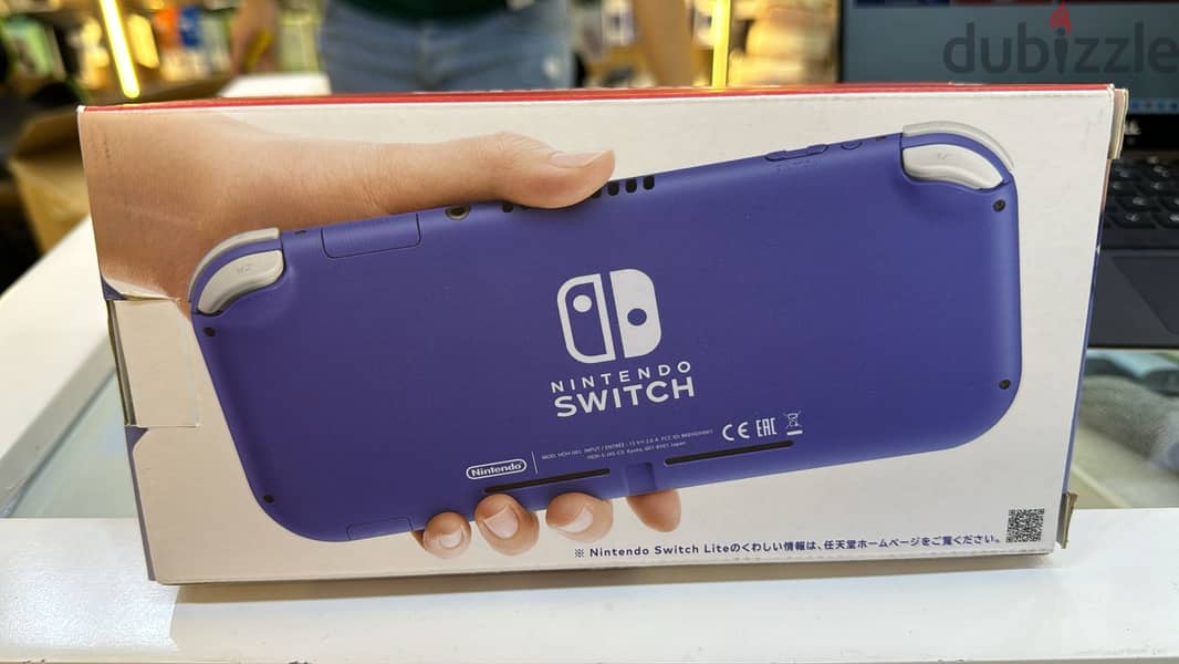 Nintendo switch lite blue group 0