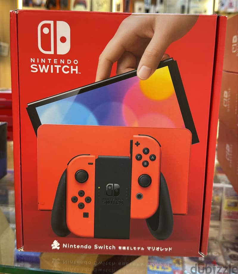 Nintendo Switch OLED Mario Red Edition 0