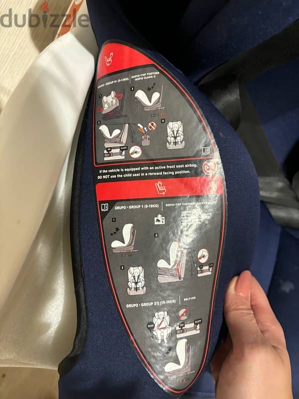 Maestro car Seat 360 rotation(0-36kg) 2