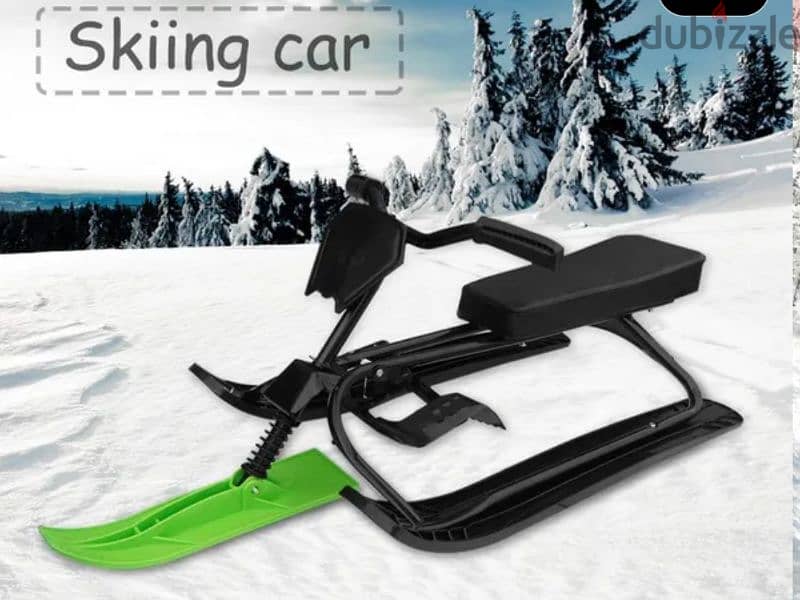 Heavy Duty Skiing Car - 2 Persons 1