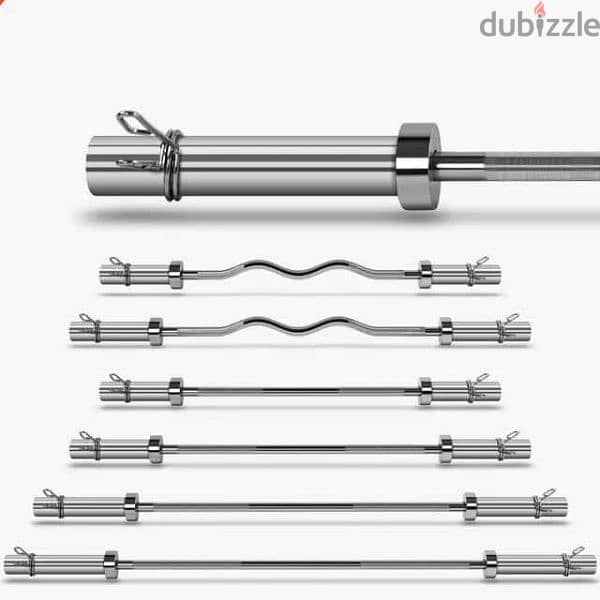 Olympic bar all sizes 03027072 GEO SPORT EQUIPMENT NEW AND USED 0