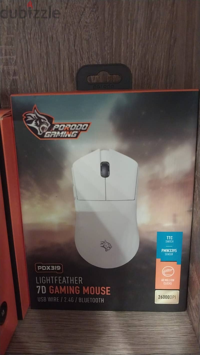 Porodo lightfeather 7d gaming mouse pdx319 0