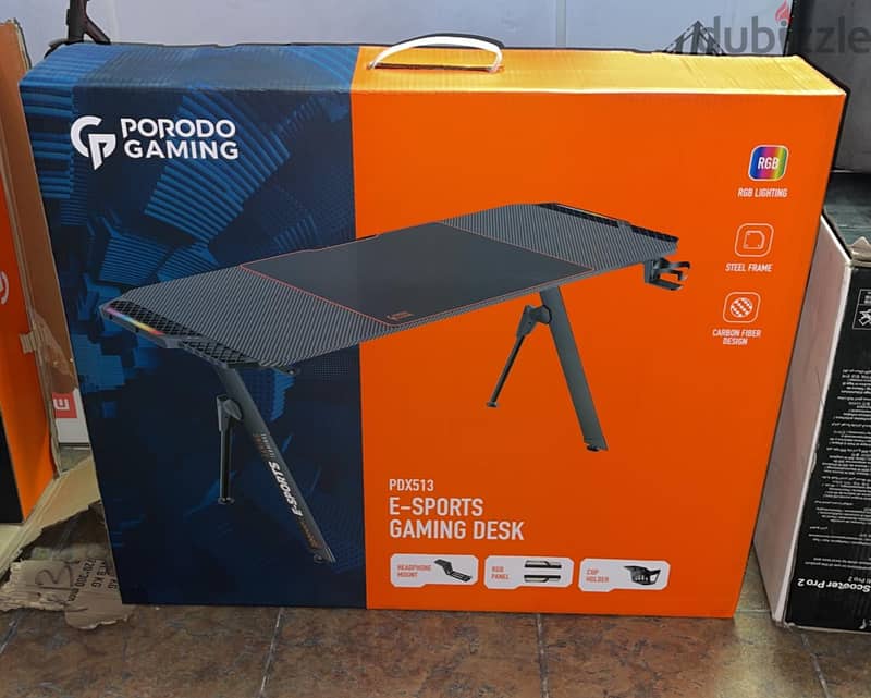 Porodo gaming e-sports gaming desk pdx513 great & best offer 0