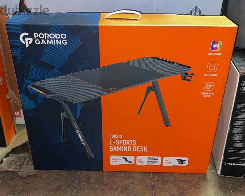 Porodo gaming e-sports gaming desk pdx513 0