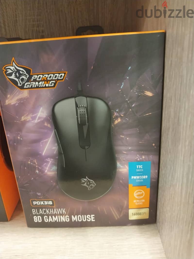 Porodo blackhawk 8d gaming mouse pdx318 0