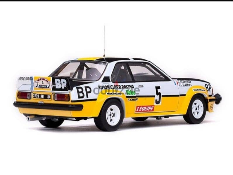 Opel Ascona 400(Rally Tour De France '81) diecast car model 1;18 1