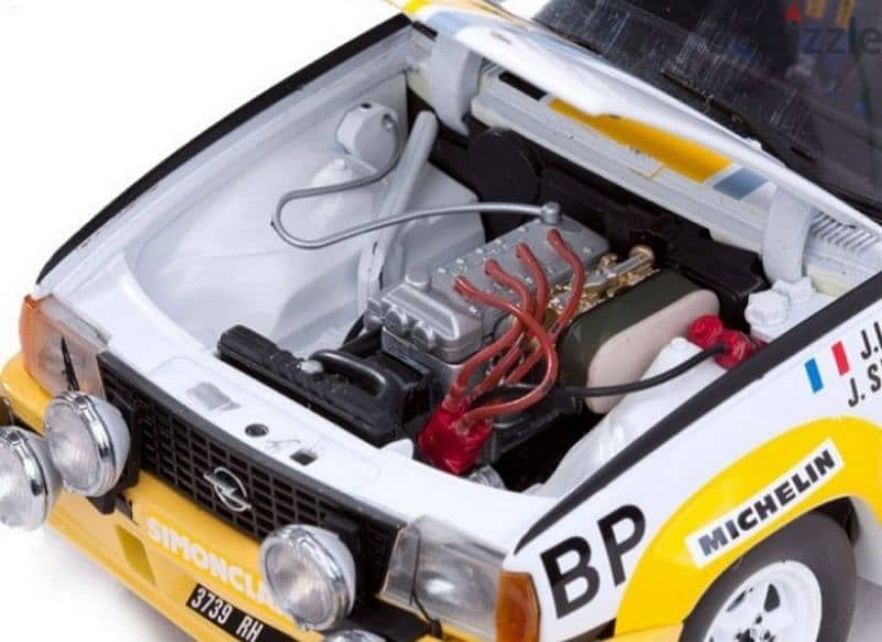 Opel Ascona 400(Rally Tour De France '81) diecast car model 1;18 6