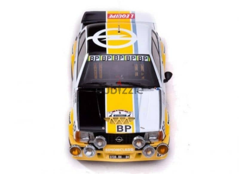 Opel Ascona 400(Rally Tour De France '81) diecast car model 1;18 7