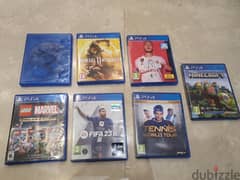 7 Ps4 games 0