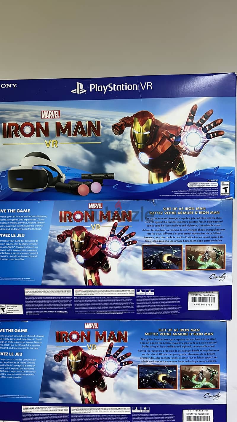 PlayStation vr + iron man kit amazing & great offer 0