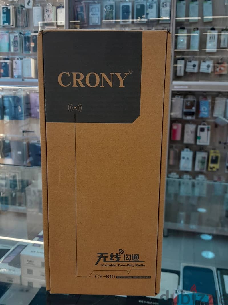 Crony Cy-810 Walkie Talkie (africa) amazing & last price 0