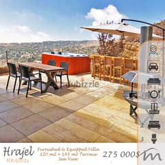 Hrajel | Stand Alone Villa | 120m² + 185m² Terrace + 45m² Lot | Catch 0