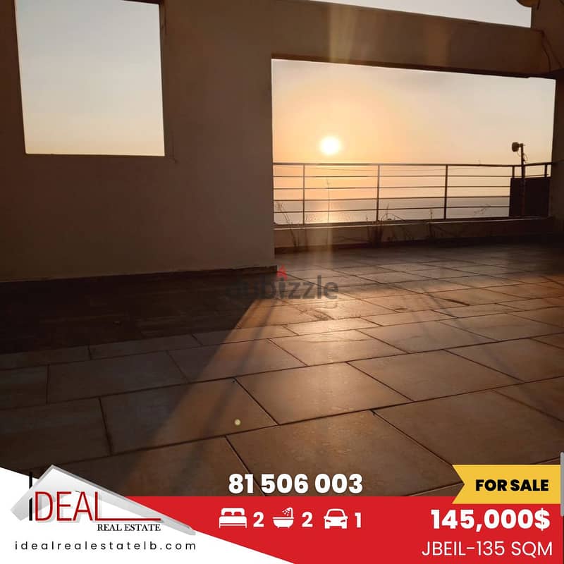 135sqm furnished Apartment for sale in Jbeil REF#JH17394 0