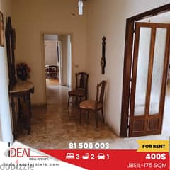 175 sqm  apartment  for rent in jbeil REF#JH17200 0