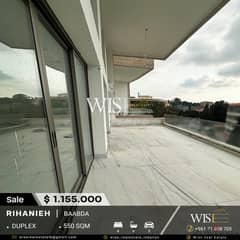  550 SQM duplex for SALE in Baabda-Rihaniyeh! 0