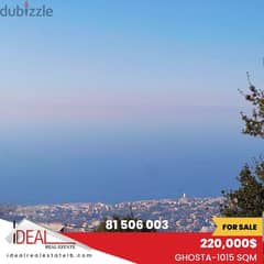 1015 sqm Land for sale in Ghosta, kesrouan REF#EI327 0