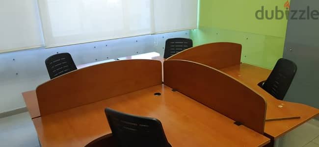 workstation cubicals with chairs