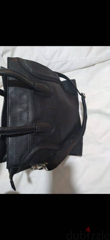 copy celline black real leather high quality 6