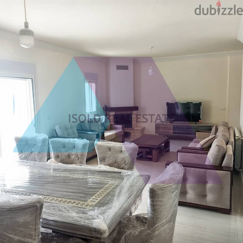 Brand New Furnished 250m2 Apartment +80m2 Terrace for sale in Ajaltoun 0