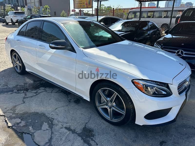 Mercedes-Benz C-Class 2015 C400 4 metic V6 Look AMG 11