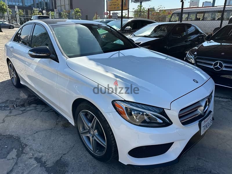 Mercedes-Benz C-Class 2015 C400 4 metic V6 Look AMG 18