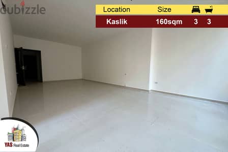 Kaslik 160m2 | Brand New | Calm Street | Luxury | EH |