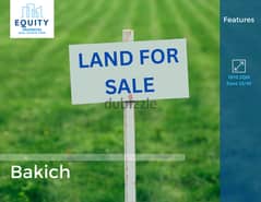 1810 SQM Land For Sale In Bakich أرض للبيع في باكيش #CK1069174 0