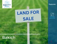 1160 SQM Land For Sale In Bakich أرض للبيع في باكيش #CK1068174 0