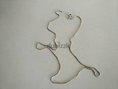 Silver necklace (broken) - Not Negotiable