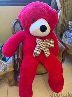 teddy bear red big 0