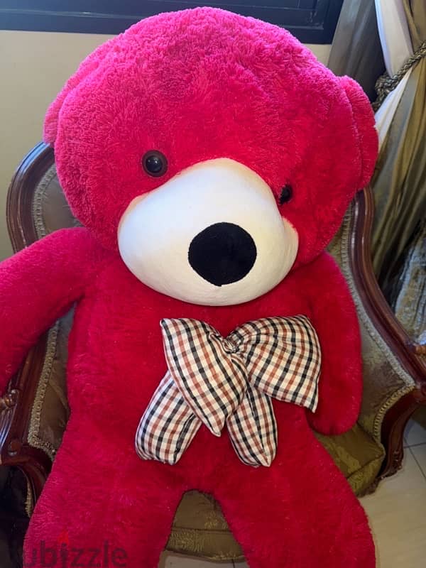 teddy bear red big 1