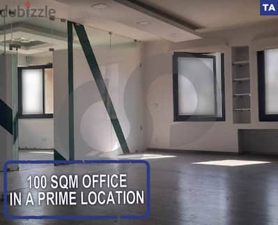 100 sqm Office – Prime Location in Jal el Dib/ جل الديب  REF#TA114036