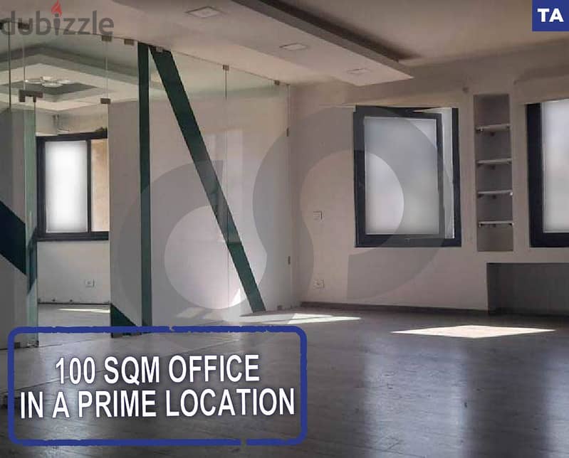 100 sqm Office – Prime Location in Jal el Dib/ جل الديب  REF#TA114036 0