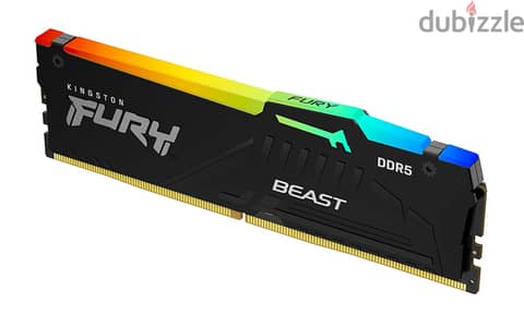 Kingston 16G DDR5 5200 CL40-40 BEAST RGB | KF552C40BBA-16